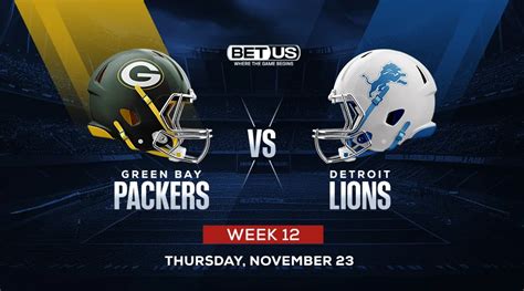 lions vs packers odds